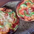 よぴの✳︎'s cooksnap of when they made ～超お手軽～餃子の皮でミニピザ.