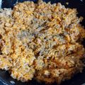 ちくわ君's cooksnap of when they made 簡単☆余りご飯で挽肉ケチャップ炒飯♪.