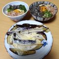 よちりん's cooksnap of when they made 茄子のﾁｰｽﾞ焼き.