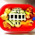 なおとまん's cooksnap of when they made トッキュウジャーのキャラ弁♡.