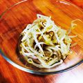 いじゅむ's cooksnap of when they made 塩レモンでもやしのピクルス.