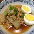 減塩パパ's cooksnap of when they made ★簡単！大根&ツナ煮 with ゆで卵★.