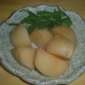 Jock's cooksnap of when they made じゃが芋の白煮.