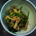 ふちこさんさん's cooksnap of when they made 低カロリー♪ササミと三つ葉のわさび和え.