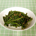 milktea823's cooksnap of when they made とっても簡単♪　いんげん炒め.