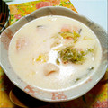 アサンコ's cooksnap of when they made 節約レシピ☆鮭と白菜のクリームスープ煮.