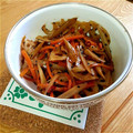 たるこちゃん's cooksnap of when they made 蓮根＆牛蒡の甘辛きんぴら.