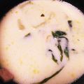 みちゅこしぇふ's cooksnap of when they made チンゲン菜の豆乳スープ.