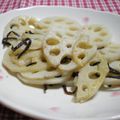 にゃぁくん's cooksnap of when they made 簡単に塩昆布とレンコンの炒め物.