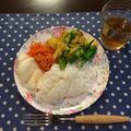 Tsuchihira's cooksnap of when they made 春キャベツ新じゃがのカレー: vegan.