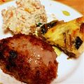 ❁ユリメッコ❁'s cooksnap of when they made 簡単‼ひと手間で表面パリパリハンバーグ♫.