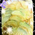 くまのおばちゃん's cooksnap of when they made ズッキーニの天ぷら.