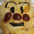 ぷじょる☆ママ's cooksnap of when they made 卵にひと工夫！アンパンマンオムライス.