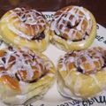 けこたん母's cooksnap of when they made ＨＢで♪レーズンたっぷりシナモンロール.