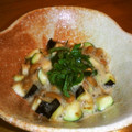 coyoyoc's cooksnap of when they made なすと納豆の梅肉和え.