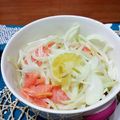 kspy's cooksnap of when they made 簡単混ぜるだけサーモンマリネ.