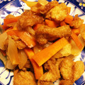 xxゅぅ2's cooksnap of when they made 南関あげとたまねぎの甘辛煮.