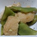 しもきゅう's cooksnap of when they made モロッコ豆とアゲのあっさり煮.