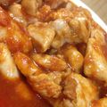 上杉景's cooksnap of when they made 鶏むね肉のオニオンケチャップソース.