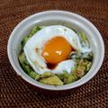 tamakmf's cooksnap of when they made ☆アボカド　with　温泉卵☆.