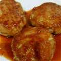 R♡♡R's cooksnap of when they made 豚挽き肉ともやしの照り焼きつくね.