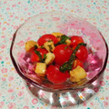 ＊とりこ＊'s cooksnap of when they made 和えるだけの和風カプレーゼ.