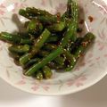 ぽん太の嫁's cooksnap of when they made インゲンのナムル.