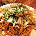 ぞつとぞつ美's cooksnap of when they made 濃い〜ソースのいか焼きそば.