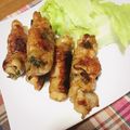 こんり's cooksnap of when they made 豚肉の薬味ロール焼　香ばしく.