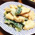 YUKIKI☆'s cooksnap of when they made レモン味噌マヨで✿鶏ときゅうりの和え物.