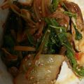 どれみ117's cooksnap of when they made みつ葉香る椎茸キムチ.