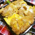 びんび❤'s cooksnap of when they made ボリューム満点＊かつ丼弁当＊.