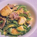 Aloha☆★'s cooksnap of when they made ゴーヤチャンプル.