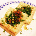 ゆちゃん。's cooksnap of when they made おつまみに☆油揚げのネギチーズ焼き.