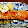 みゅ～りん's cooksnap of when they made 北海道食材満載、鮭のレモンバター醤油焼き.