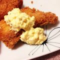 1221まゆ's cooksnap of when they made (^^)カレイのフライタルタル添え.
