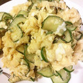 yonhaonma's cooksnap of when they made ☆簡単もう一品☆きゅうりの卵とじ炒め.