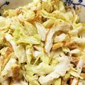 ♪おれんじ30♪'s cooksnap of when they made 竹輪とキャベツのつゆマヨサラダ.