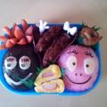 みきにゃんのママ's cooksnap of when they made キャラ弁　バーバパパ.