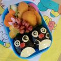 みきにゃんのママ's cooksnap of when they made ペンギントリオの仲良しキャラ弁当.