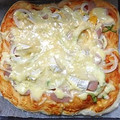 みゃじま's cooksnap of when they made 簡単！かったさんちのおもてなしピザ.