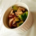 ooririoo's cooksnap of when they made きゅうりとエリンギのごま和え、箸休めに。.