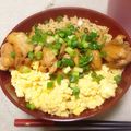 もいにゃん♡'s cooksnap of when they made 鶏そぼろ丼.