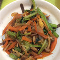 みっちょこれーと's cooksnap of when they made 小松菜としめじの玉子炒め.