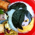 kame09's cooksnap of when they made 妖怪ウォッチキャラ弁 オロチ.