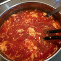 みずたにまほ's cooksnap of when they made 簡単トマトと卵の春雨入り中華スープ。.