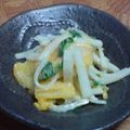ぼらきち's cooksnap of when they made 大根と柿の和風サラダ♪.