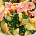 未衣。's cooksnap of when they made きゅうりと卵のシンプル炒め.