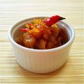 しじみごはん's cooksnap of when they made ピリッと甘辛クセになる★たくあん炒め.