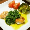 Coo1215's cooksnap of when they made サーモンのソテー★パセリソース添え.